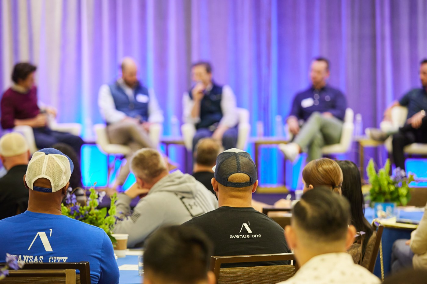 Builders at an Avenue One panel session