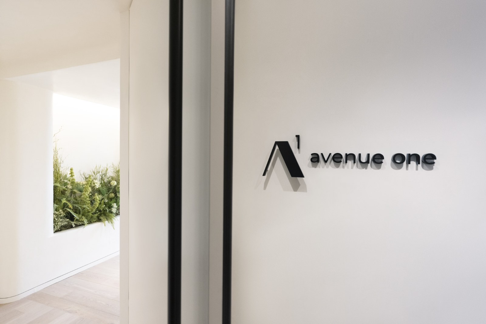 Avenue One office signage